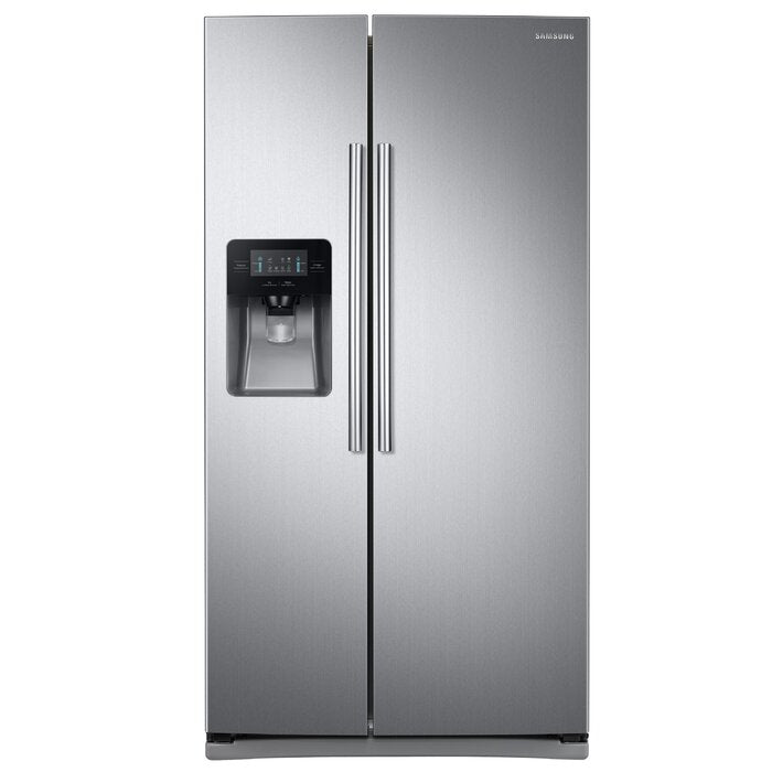 36" Side-by-Side 24.5 cu. ft. Refrigerator with LED Lighting