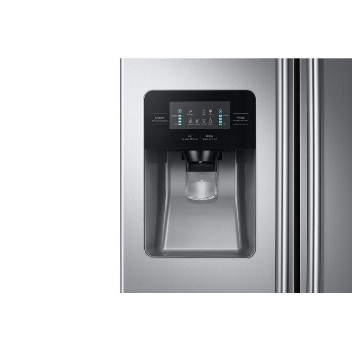 36" Side-by-Side 24.5 cu. ft. Refrigerator with LED Lighting