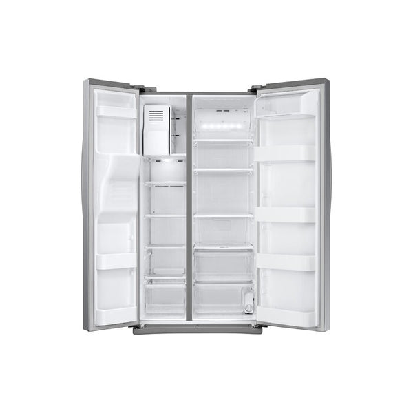 36" Side-by-Side 24.5 cu. ft. Refrigerator with LED Lighting
