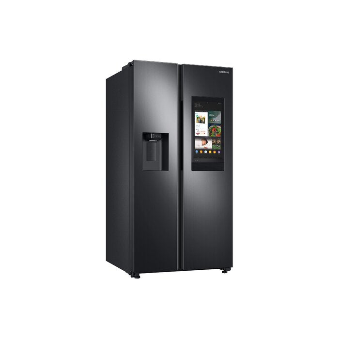Stainless Steel 36" Side by Side Energy Star 26.7 cu. ft. Smart Refrigerator with Family Hub