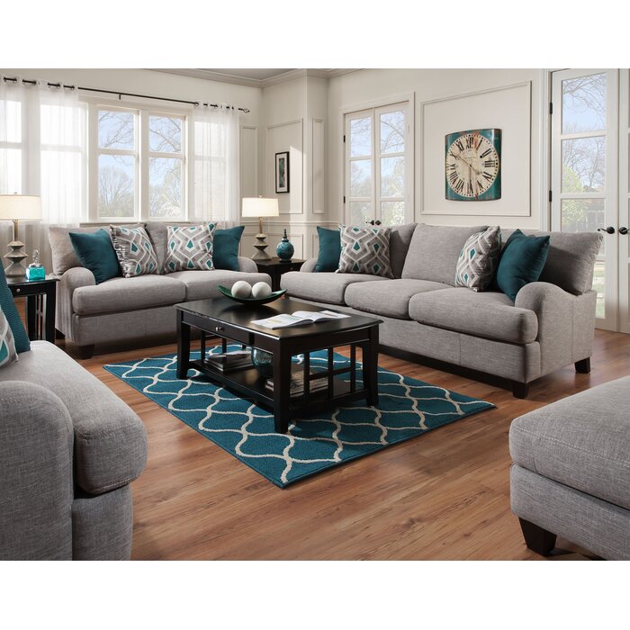 Configurable living online room set